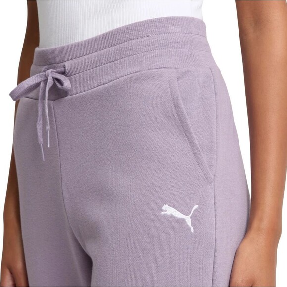 Puma Women's Purple Fleece Straight Leg Jogger Sweatpants Size 2XL XXL NWT - Picture 4 of 5